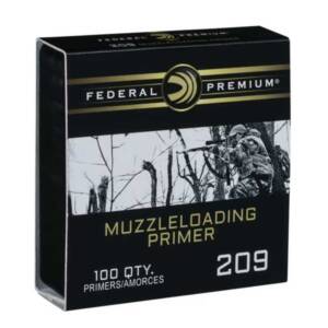 FEDERAL PRIMERS 209 MUZZLELOADING /100