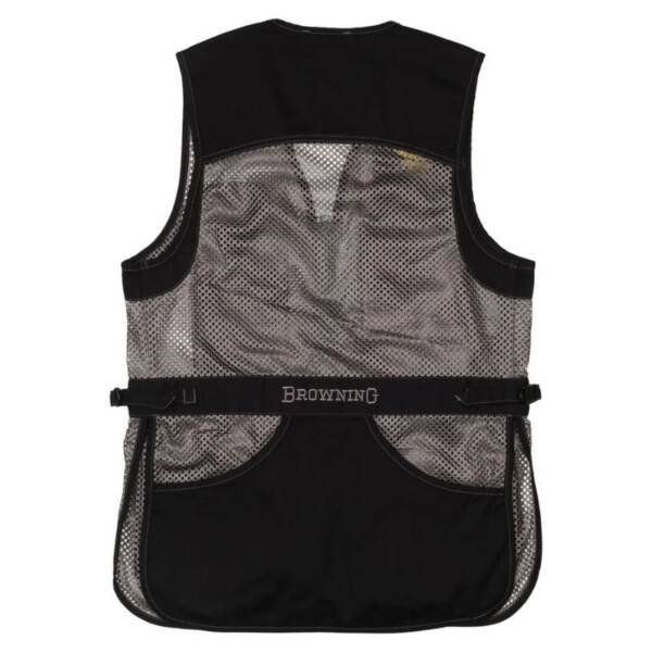 BROWNING TRAPPER CREEK VEST BLK/GRY LH LRG