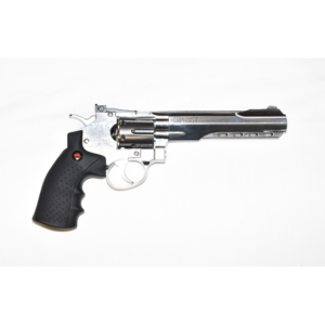 CROSMAN C02 SILVER REVOLVER 4.5mm 450fps