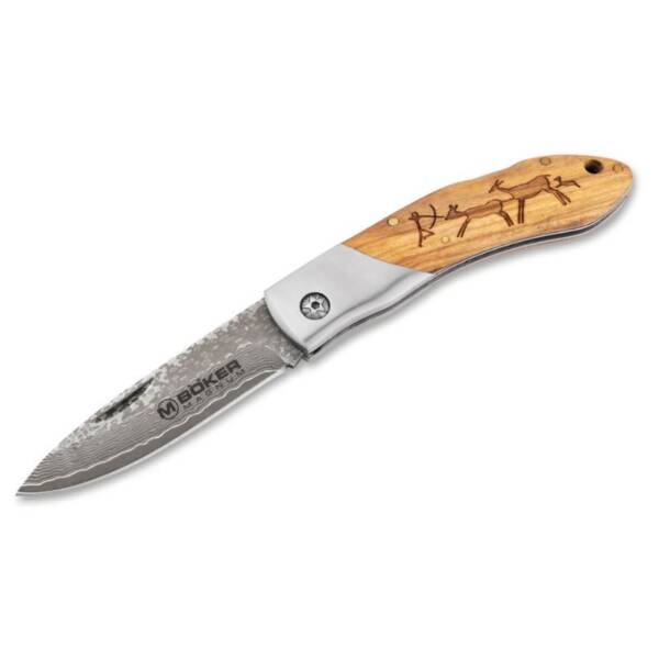 BOKER MAGNUM CAVEMAN DAMAST