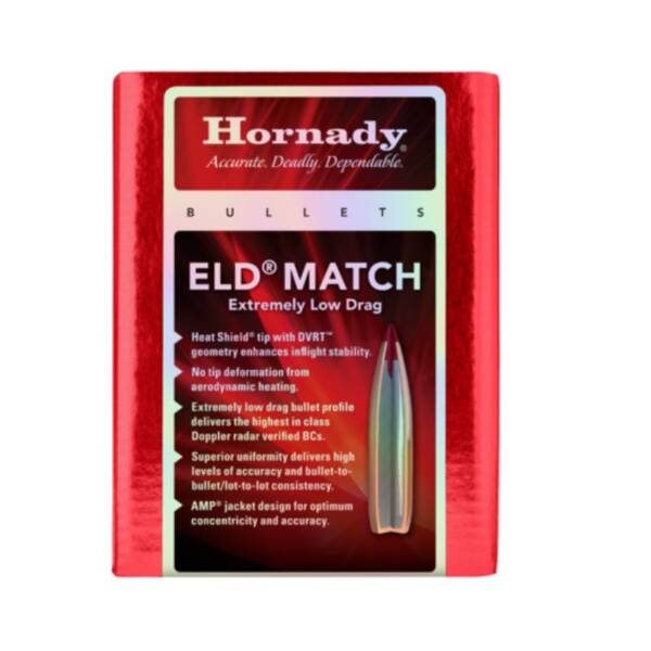 HORNADY .264 147gr ELD MATCH