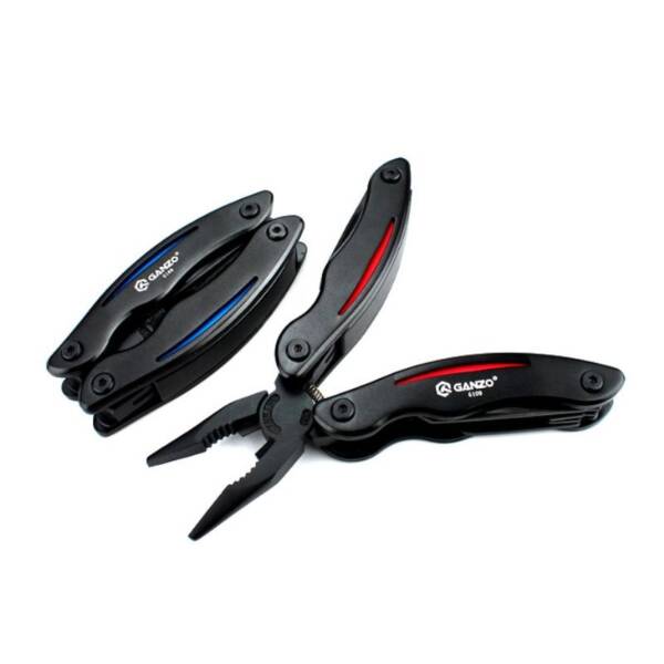GANZO MULTI TOOL - 10 FUNCTIONS - RED
