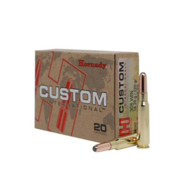 HORNADY INTERNATIONAL .308 WIN 220gr RN
