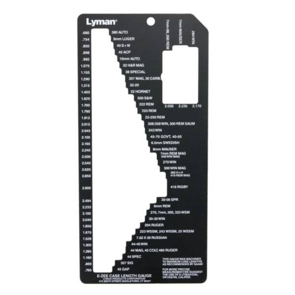 LYMAN E-ZEE CASE GAUGE