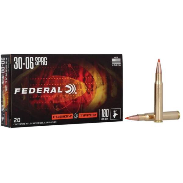 FEDERAL FUSION .30-06 180gr TIPPED
