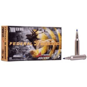 FEDERAL TERMINAL ASCENT 7mm REM MAG 155gr