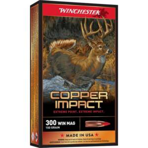 WINCHESTER COPPER IMPACT .300 WIN 150gr