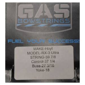 GAS-HOYT RX-3 ULTRA #3 SET