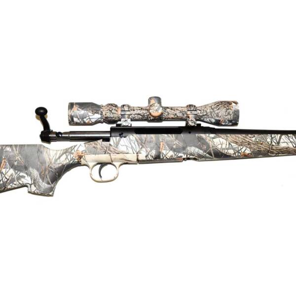USED SAVAGE AXIS XP SNOW CAMO .243 WIN