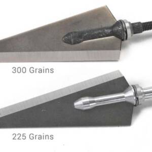 STEEL FORCE 2-BLADE SINGLE BEVEL SCREW IN BROADHEAD