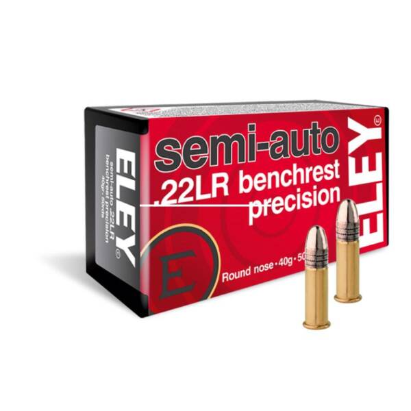 ELEY SEMI-AUTO BENCHREST PRECISION .22 LR 40gr