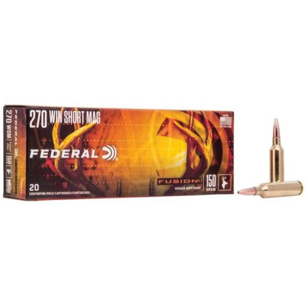 FEDERAL FUSION .270 WSM 150gr