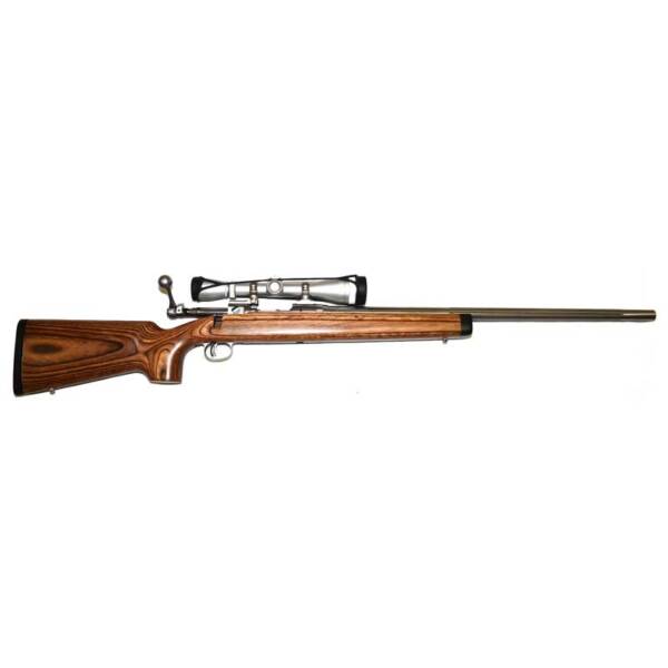 USED SAVAGE 12 LAMINATE STAINLESS .223 REM