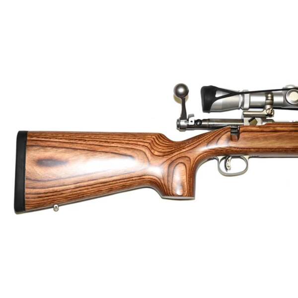 USED SAVAGE 12 LAMINATE STAINLESS .223 REM