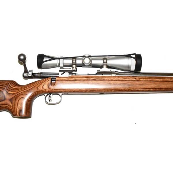 USED SAVAGE 12 LAMINATE STAINLESS .223 REM