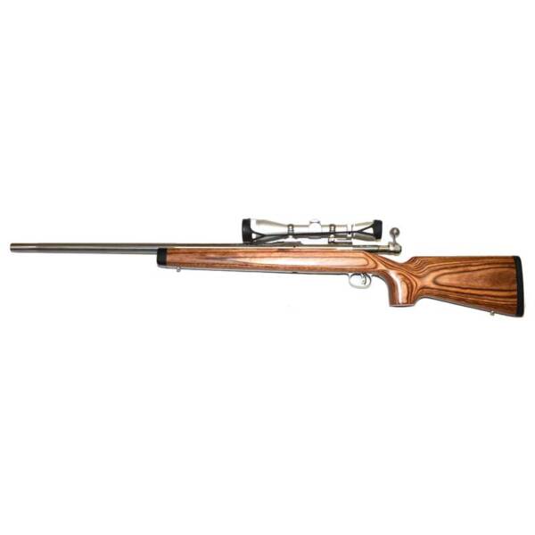 USED SAVAGE 12 LAMINATE STAINLESS .223 REM