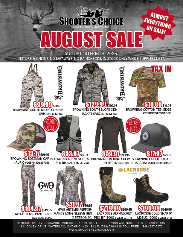 August Sale 2025 new