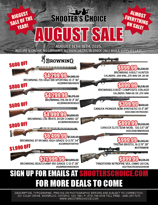 August Sale 2025