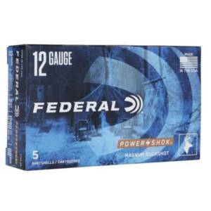 FEDERAL POWER-SHOK BUCKSHOT 12-2.75" 00