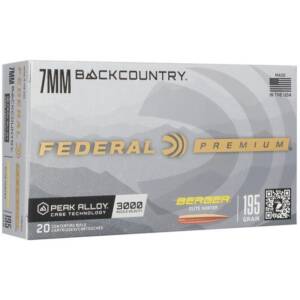 FEDERAL PREMIUM 7mm BACKCOUNTRY 195gr