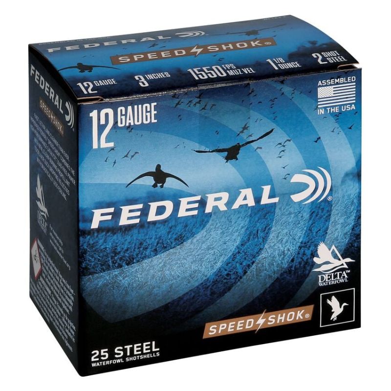 FEDERAL SPEED-SHOK 12-3" 1-1/8oz 2