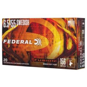 FEDERAL FUSION 6.5x55 SWED 156gr SP