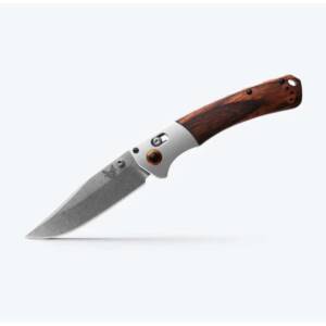 BENCHMADE CROOKED RIVER FOLDER WOOD