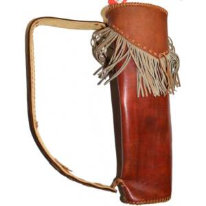 USED NO NAME LEATHER BACK QUIVER
