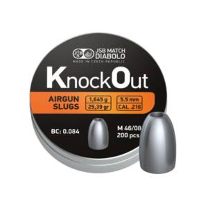 JSB KO SLUGS .22 CAL 39gr 200pk