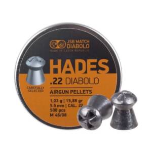 JSB HADES .22 15.89gr 500pk