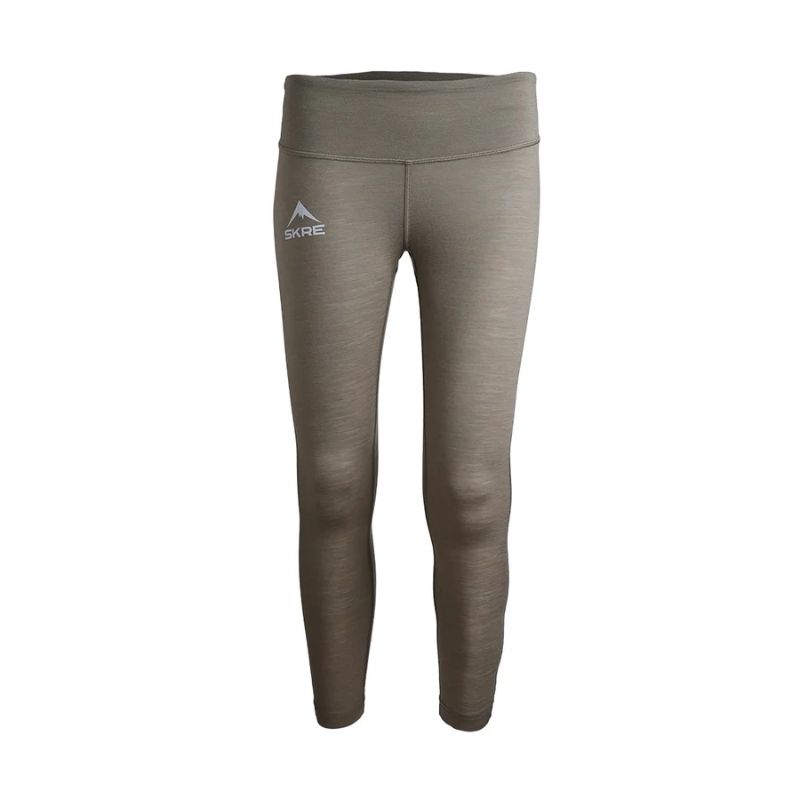 SKRE WOMENS KAIBAB MERINO BOTTOMS ASH BROWN LRG
