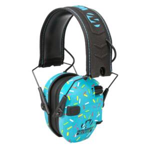 WALER RAZOR SLIM ELECTRONIC MUFFS - BLUE SPRINKLES