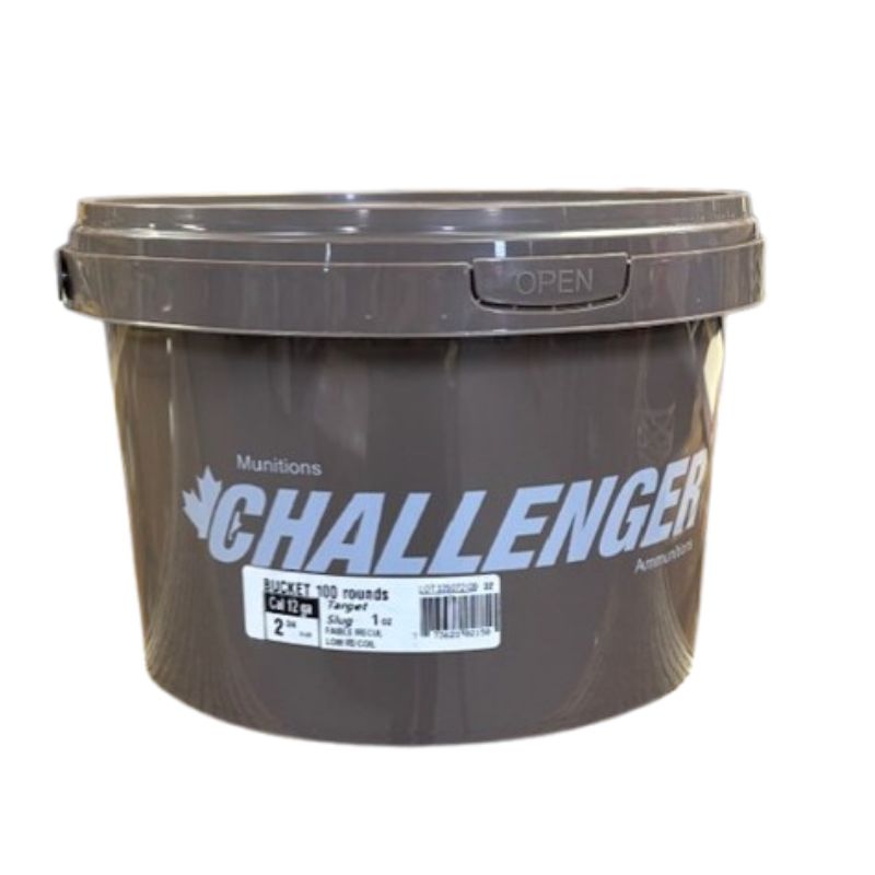 CHALLENGER TARGET SLUG 100 rd BUCKET 12-2.75" 1oz
