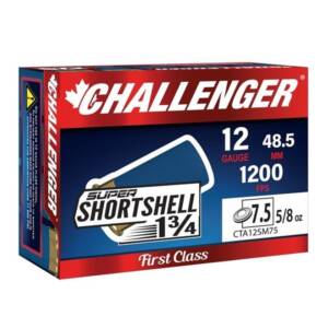 CHALLENGER SHORTSHELLS - 12-1.75"  5/8oz #7.5