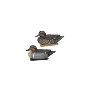 ZINK FLOATER DECOYS - GREEN WING TEAL 6pk