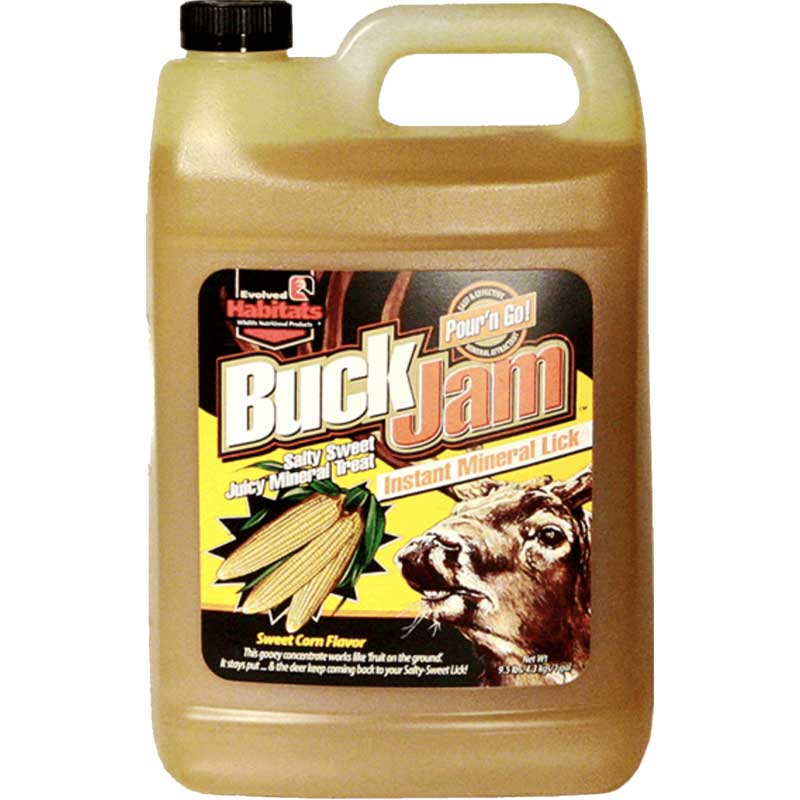 EVOLVED BUCK JAM 1GAL - SWEET CORN