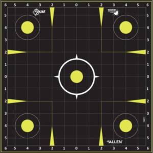 ALLEN EZ AIM SPLASH TARGET - 12x12 SIGHT-IN 12pk