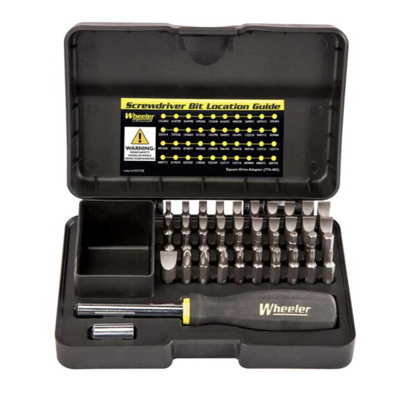 WHEELER GUNSMITHING SCREWDRIVER SET - 43pc