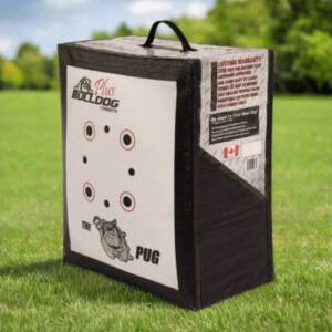 BULLDOG DOGHOUSE PUG TARGET